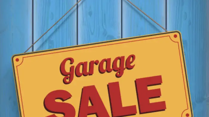 garage sale